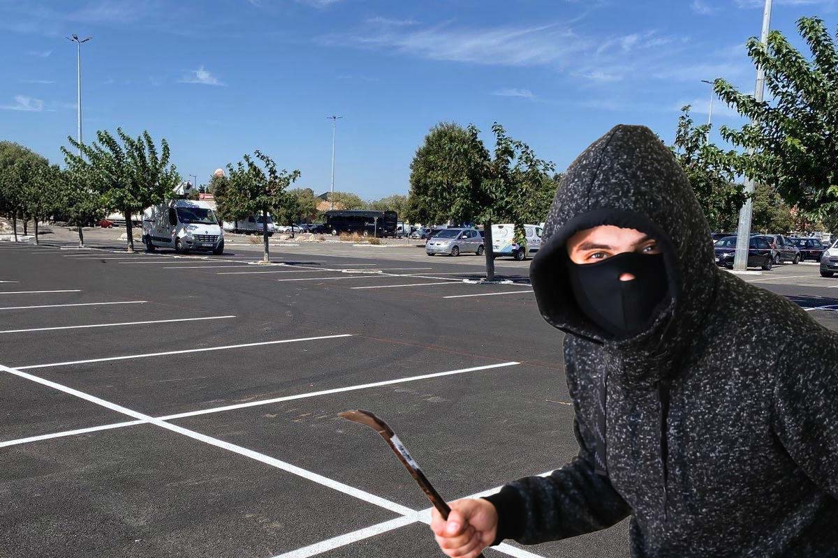 attaque parking supermarche picardie