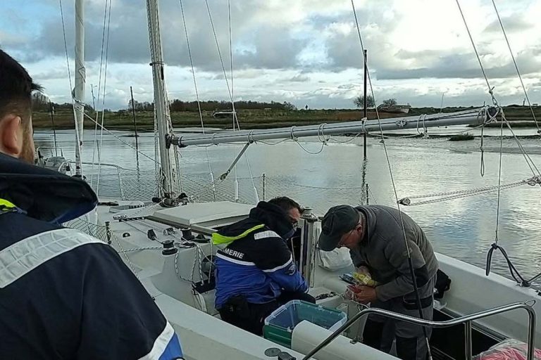 Contrôles antidrogue au port du Crotoy