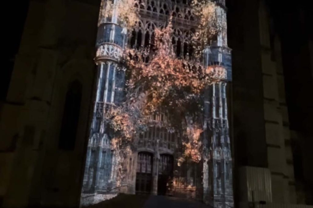 mapping cathedrale beauvais