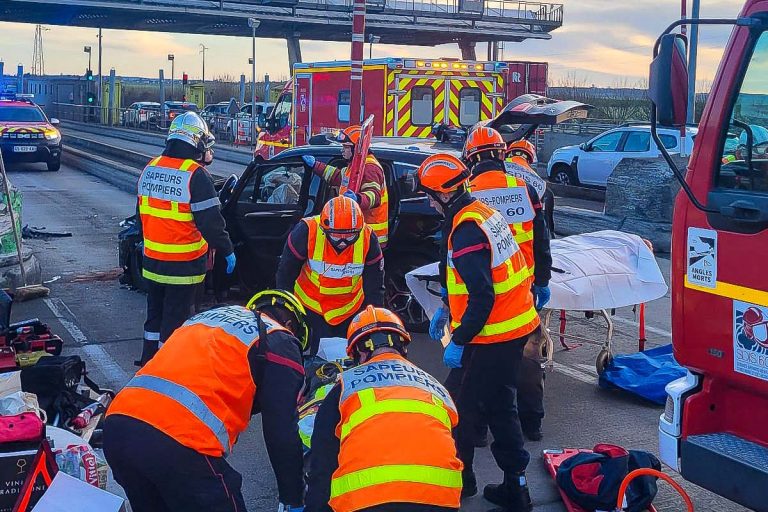 accident peage a1