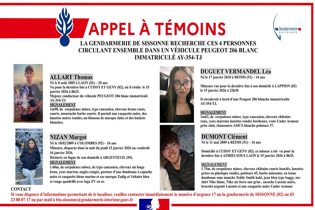 appel a temoin sissonne