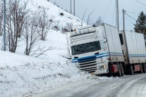 camion bloque neige