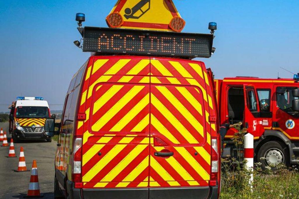 accident pompier