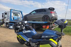oise deux vehicules stoppes à tres haute vitesse