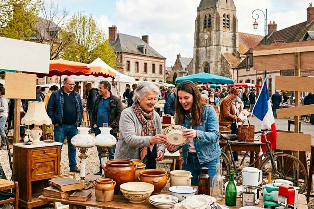 vides grenier en picardie