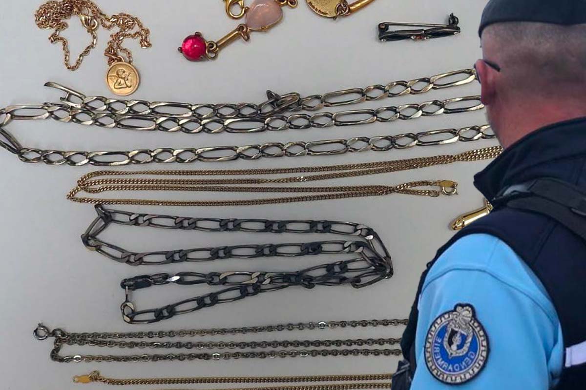 la gendarmerie aisne publie des photos du butin