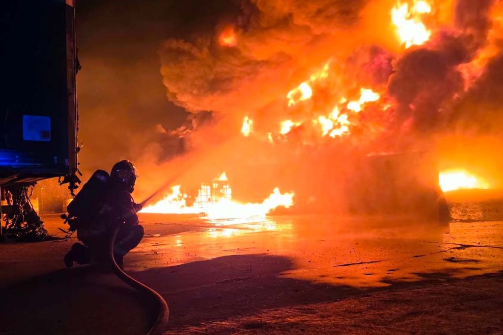 feu industriel a compiegne
