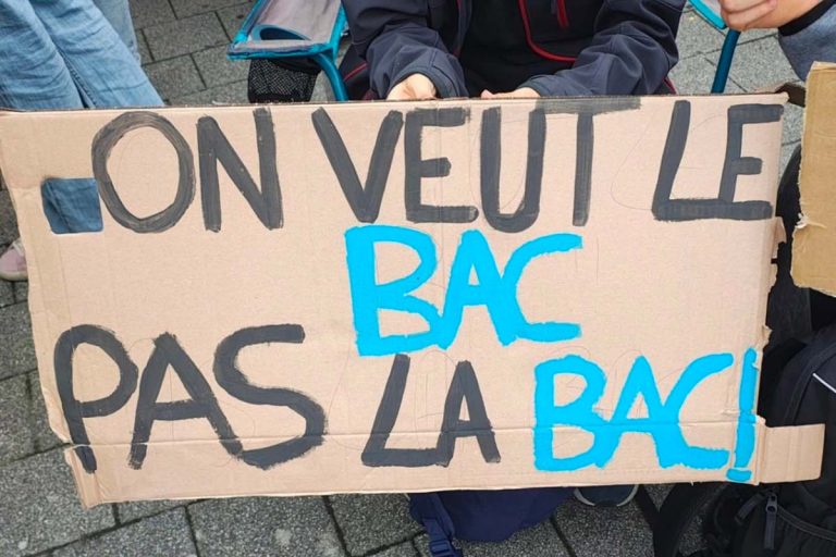 manifestation lyceen amiens